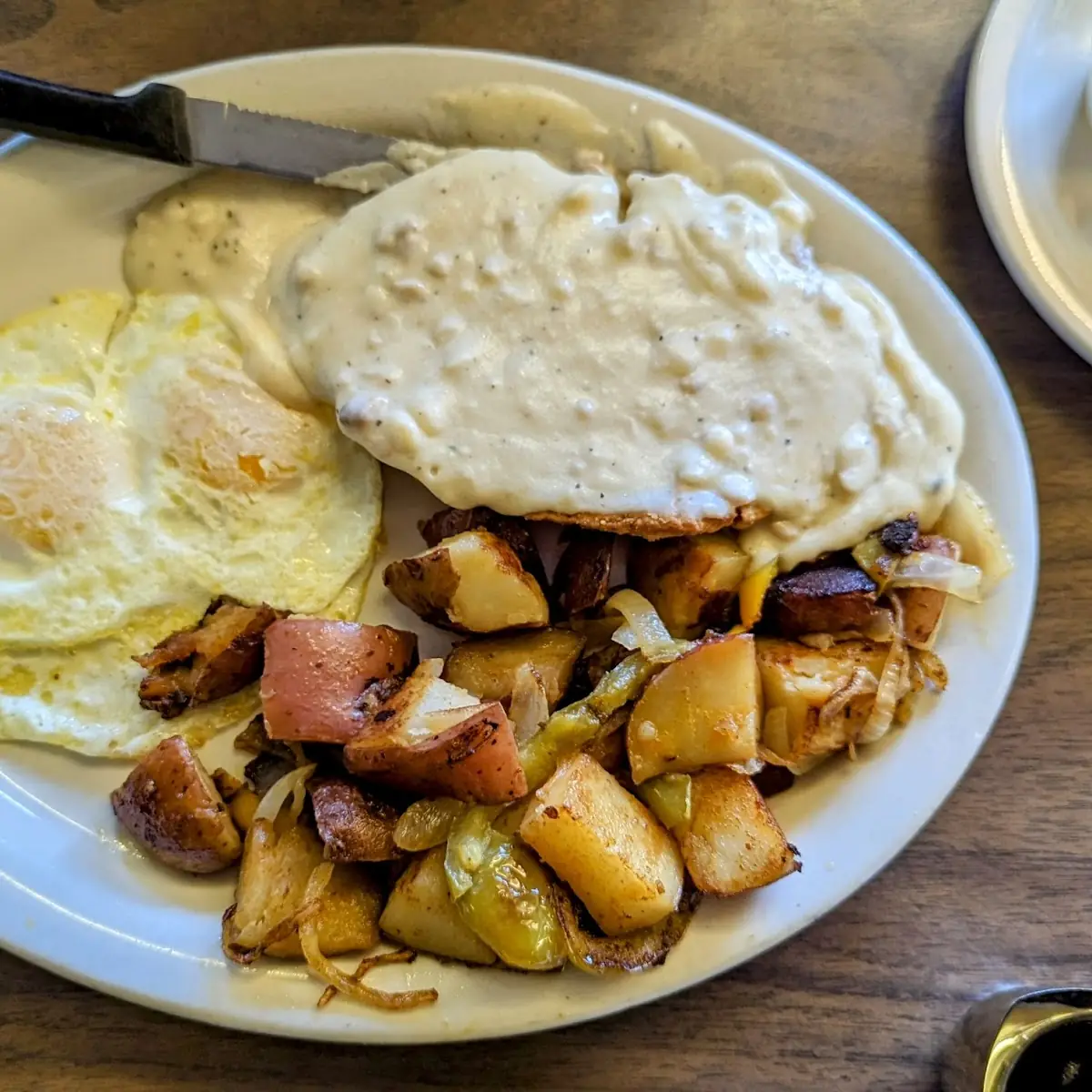 Chicken Fried Steak and Eggs
