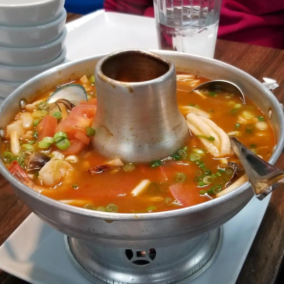 Seafood Tom Yum Soup Pot