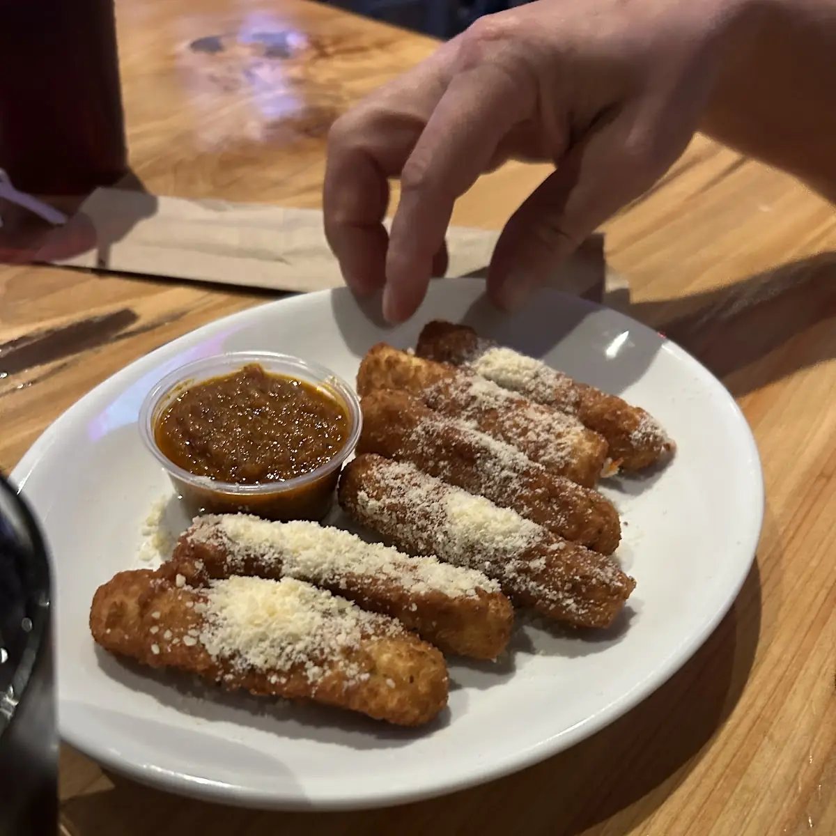 Fried Mozzarella Sticks