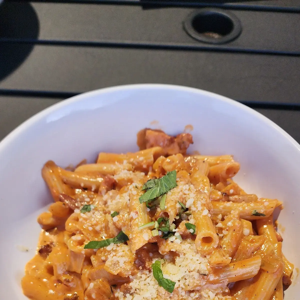Gluten Free Penne with Vodka Sauce