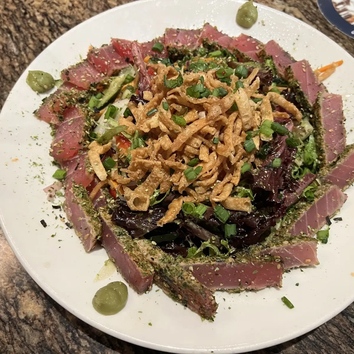 Enlightened Seared Ahi Salad