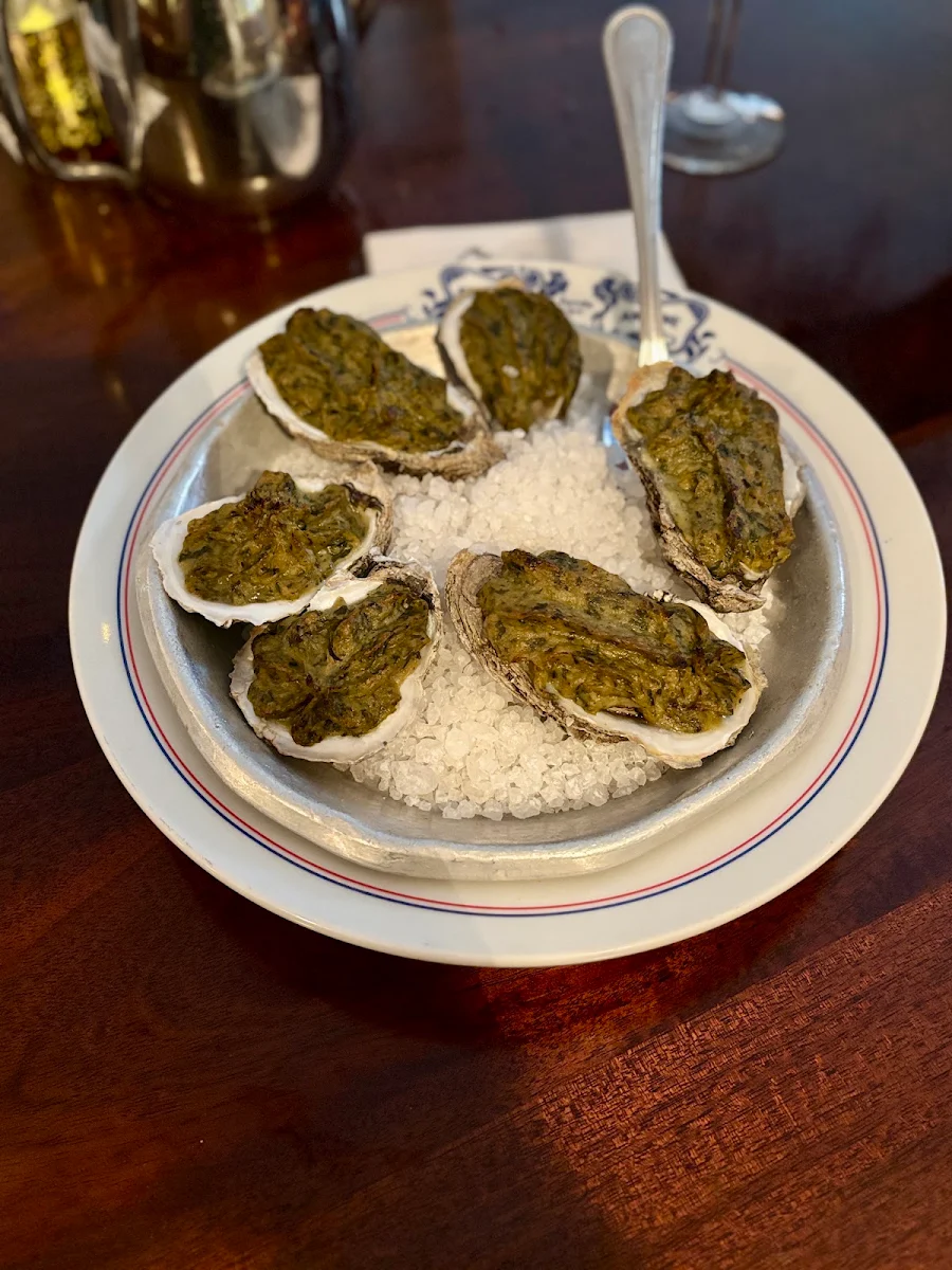 Oysters Rockefeller