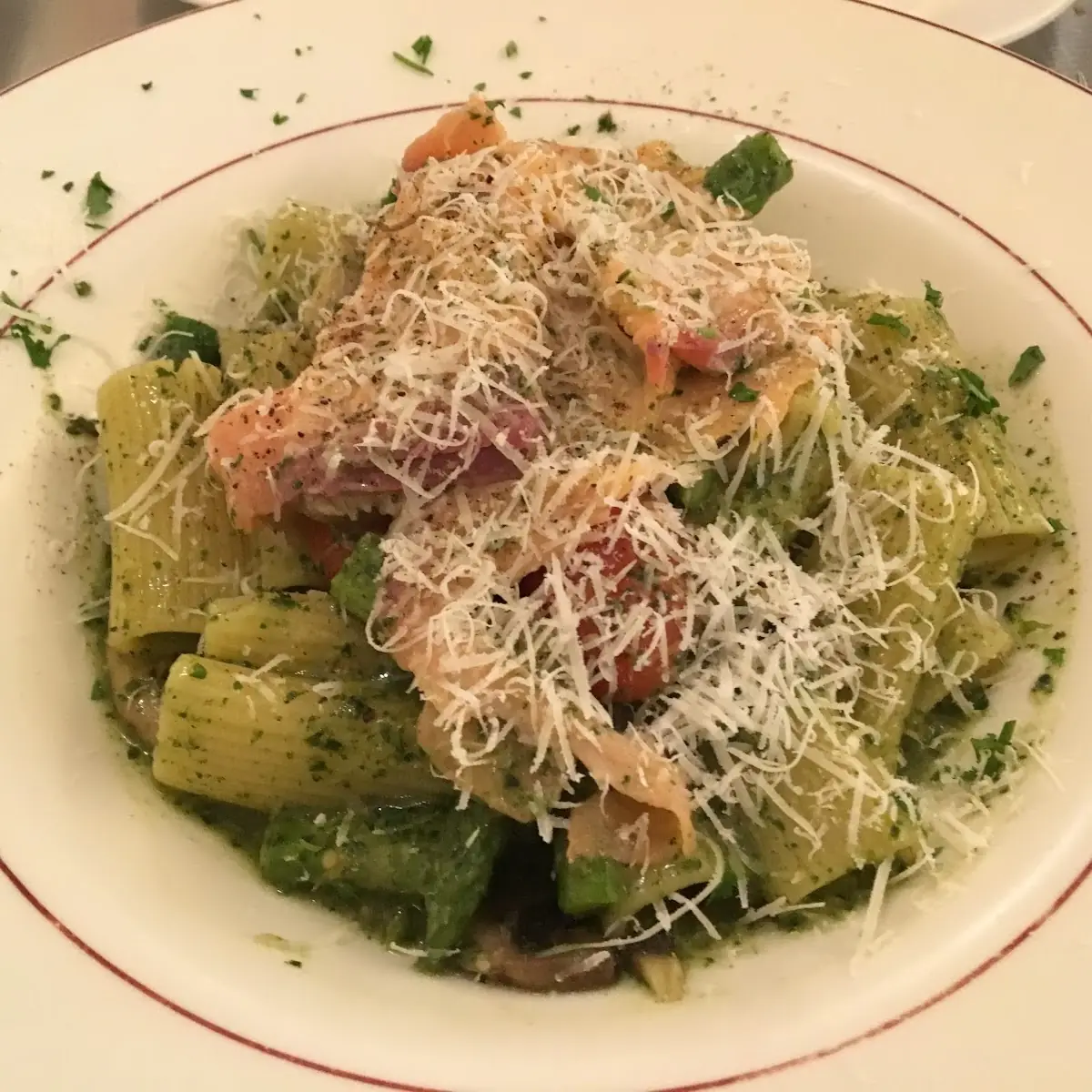 Rigatoni with Smoked Salmon