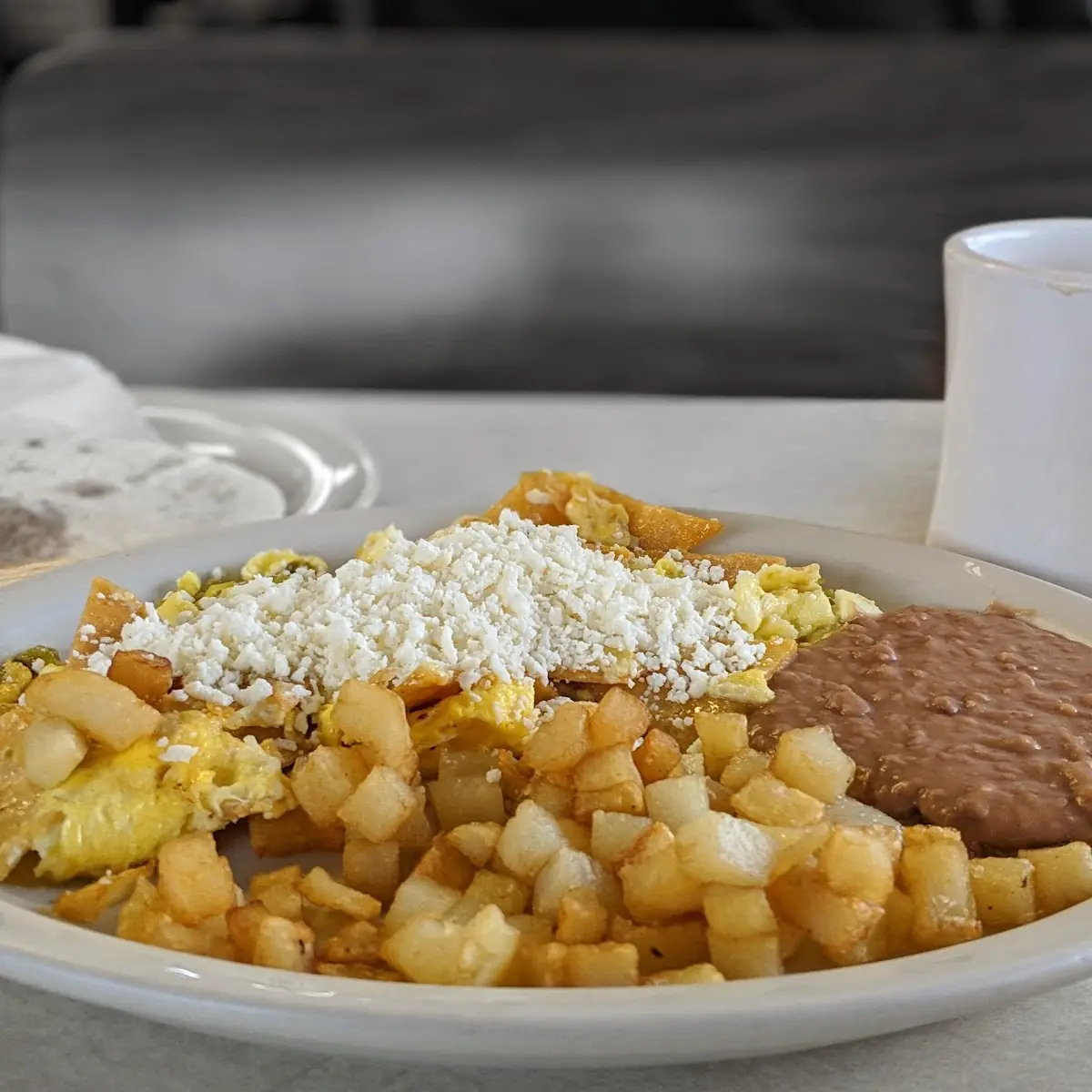 Chilaquiles Verdes Taco