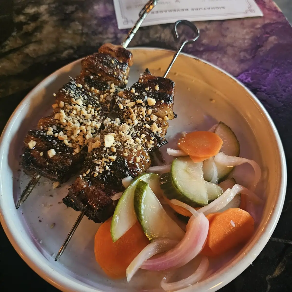 Pork Belly Skewers