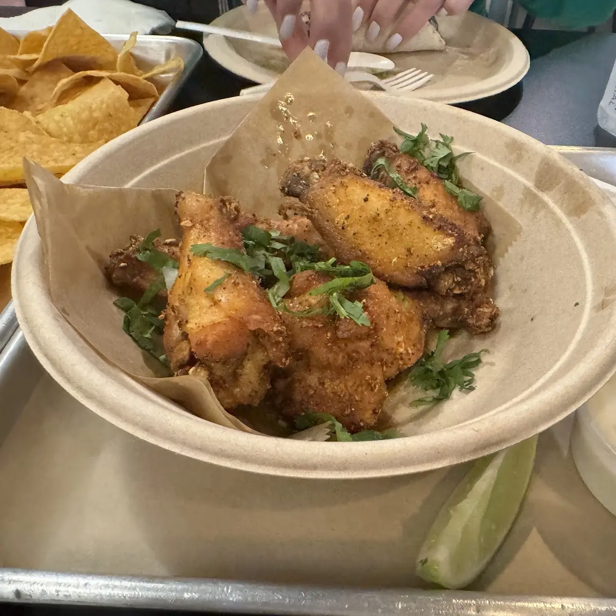 Lemon Pepper Chicken Wings
