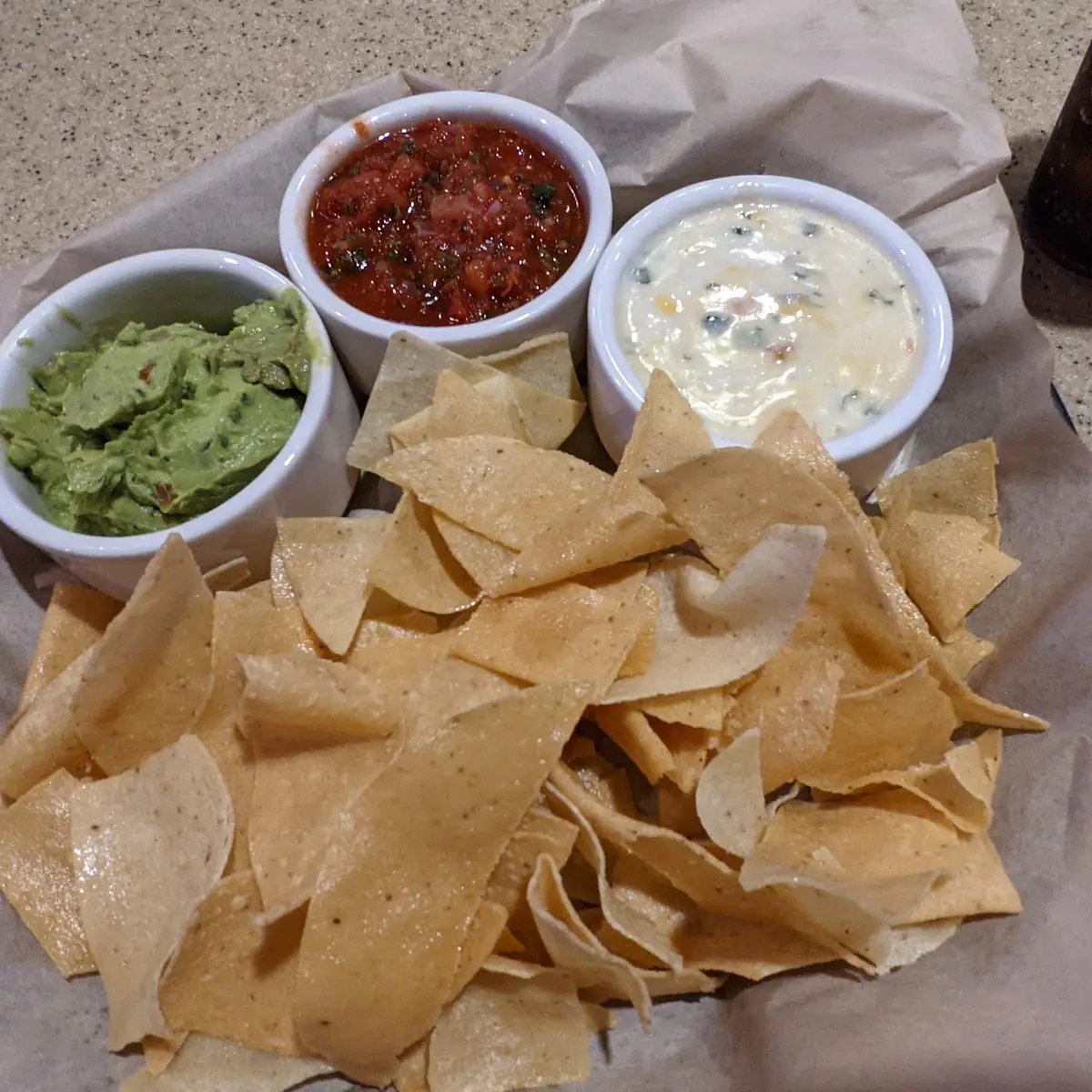 Chip with Trio Dip