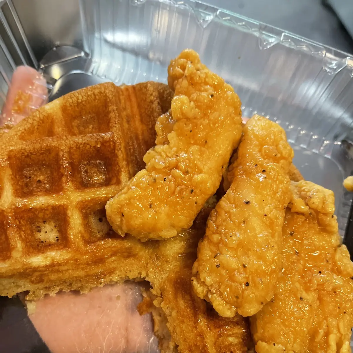 Chicken and Waffles