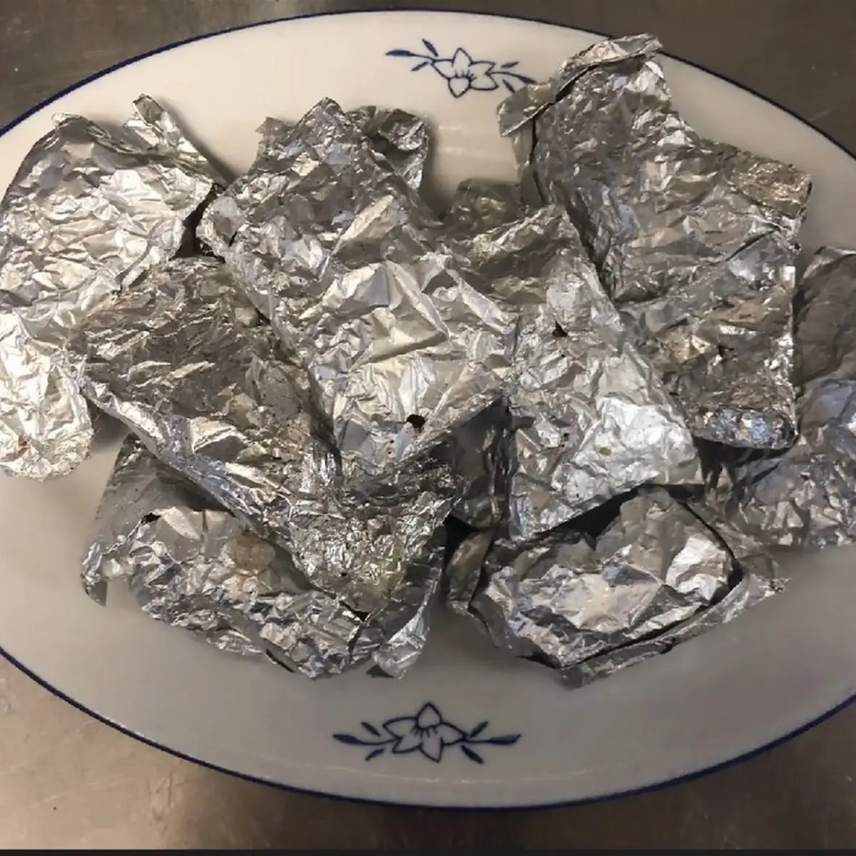 Tin Foil Wrapped Chicken