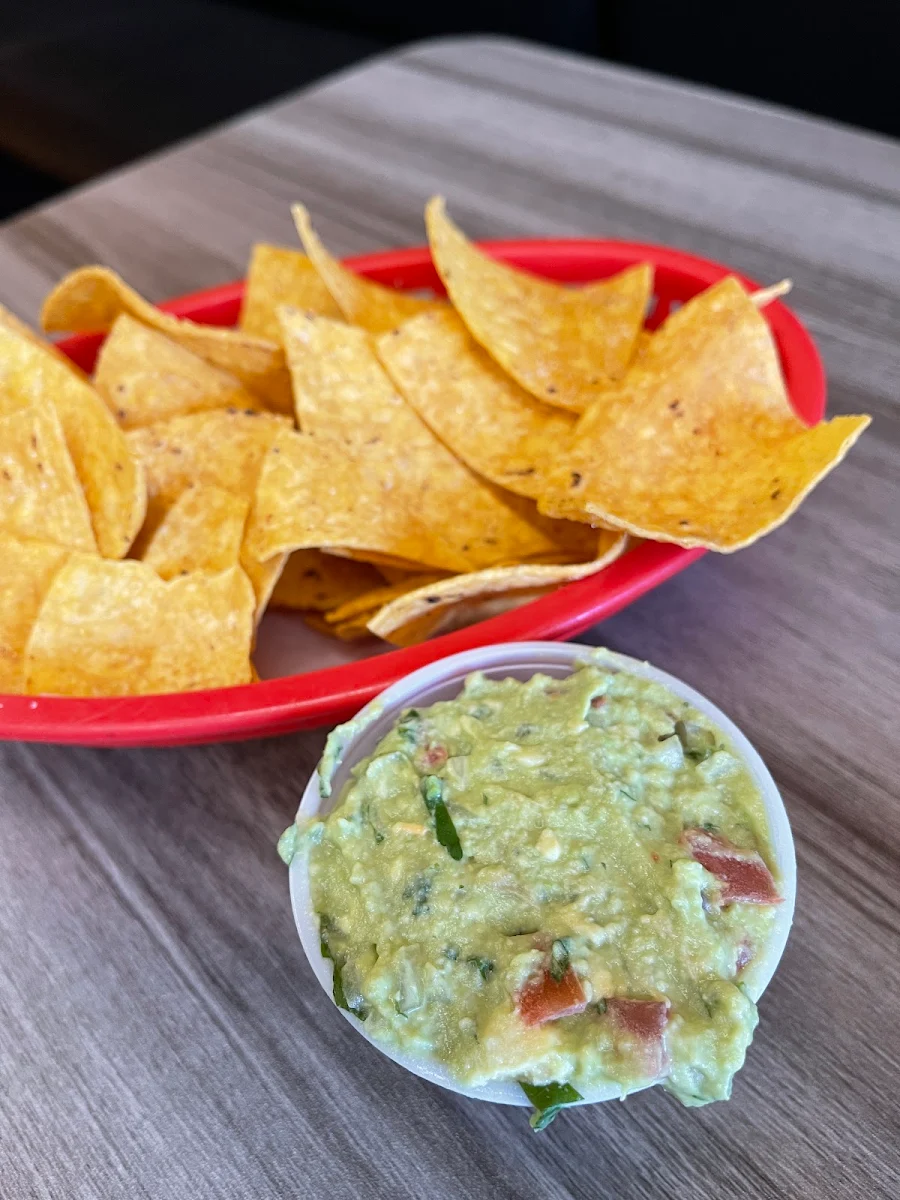 Cheese Sauce and Guacamole