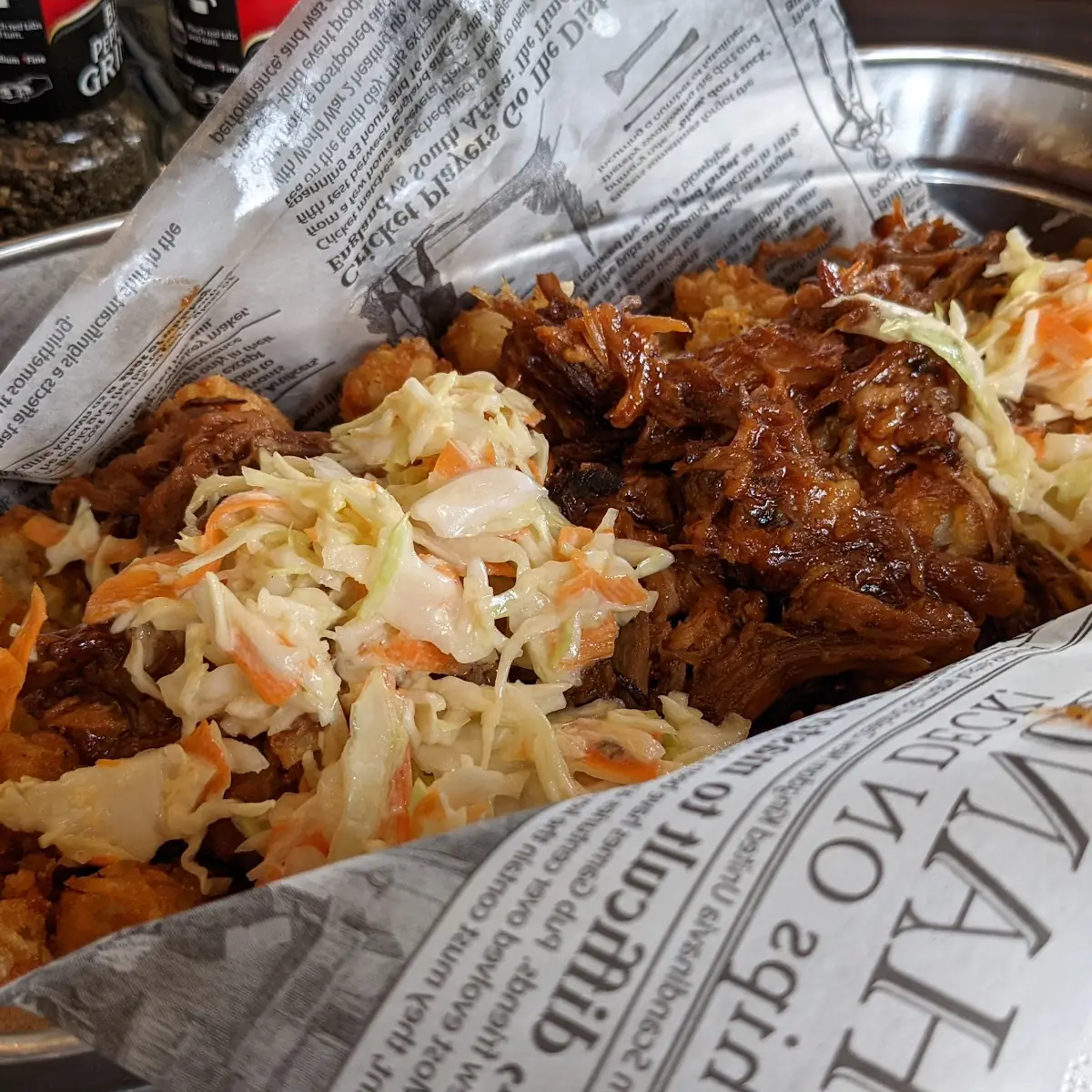 Loaded Tots with Pulled Pork