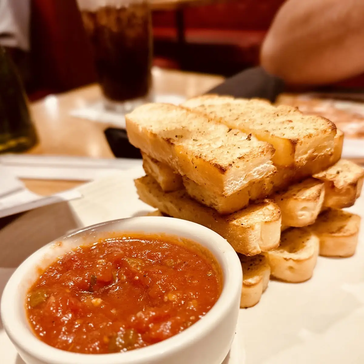 New Bread and Dipping Sauce Trio