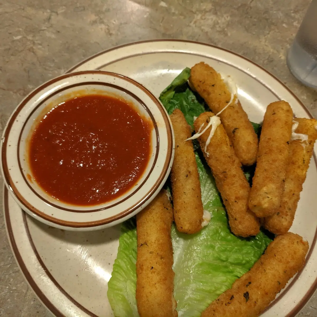 Breaded Mozzarella Sticks
