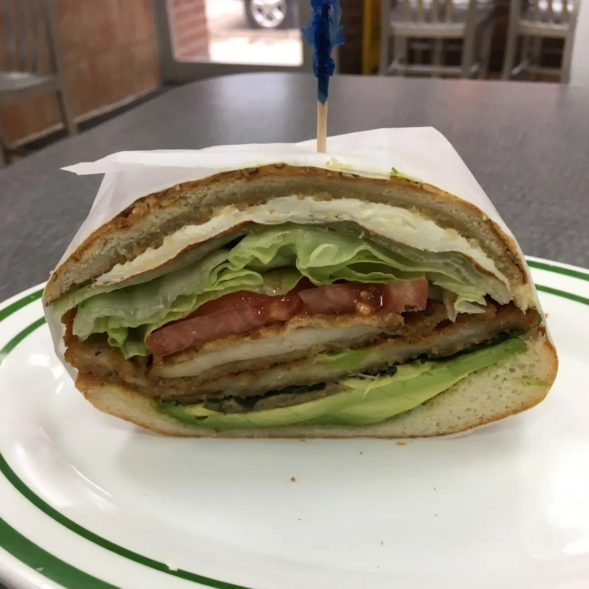Cemita Milanesa de Pollo
