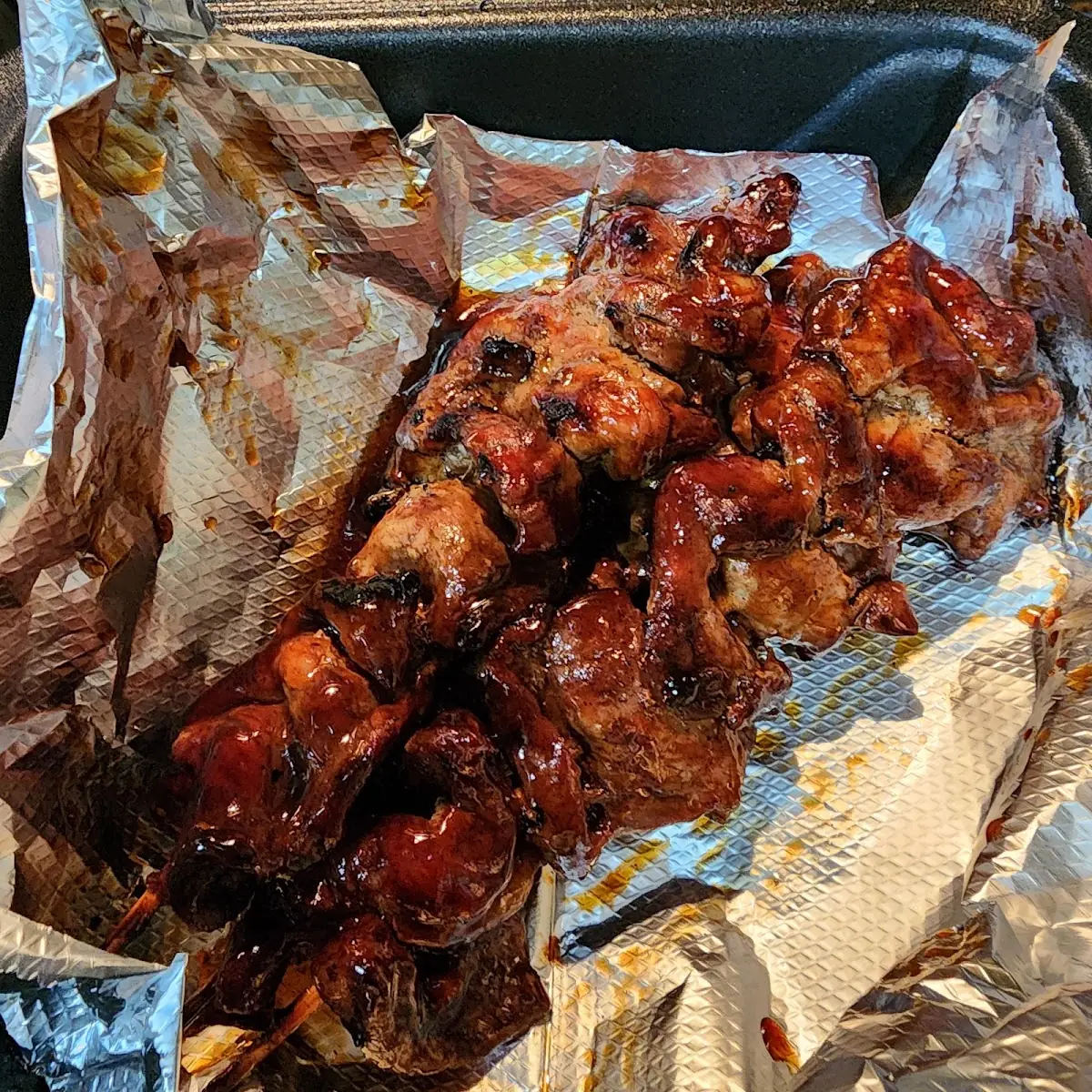 Marinated BBQ Pork Skewers 3