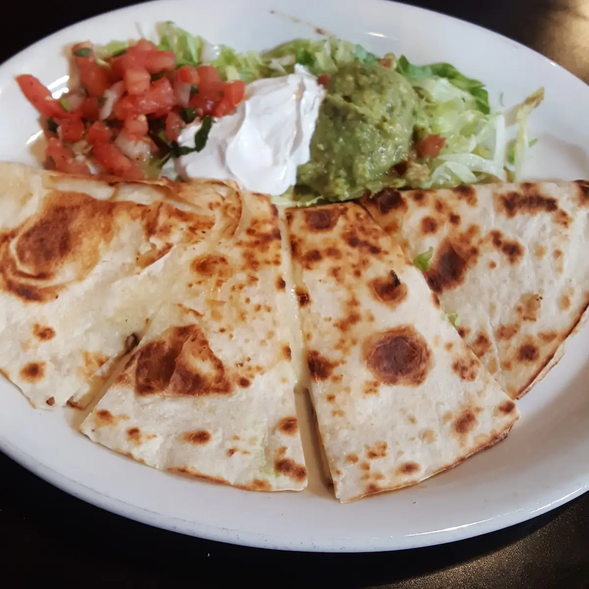 Quesadilla Plate