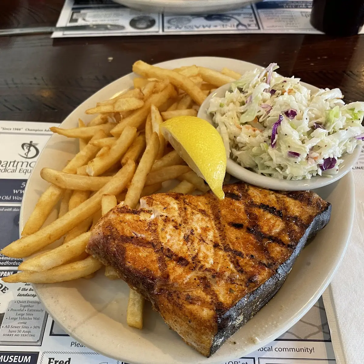Blackened Swordfish Steak