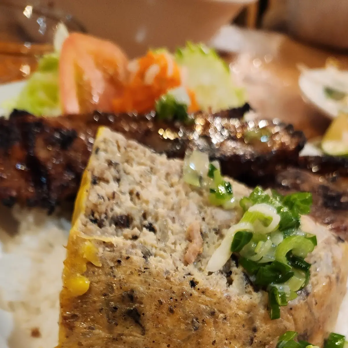 Com Tam DAC Biet Grilled Pork Shrimp Beef & Fried Egg