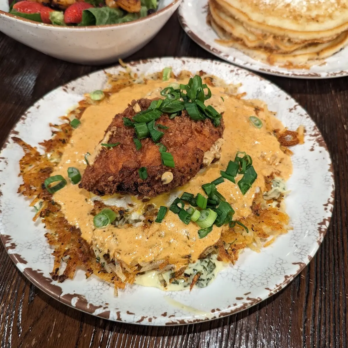 Deep Fried Salmon Hash