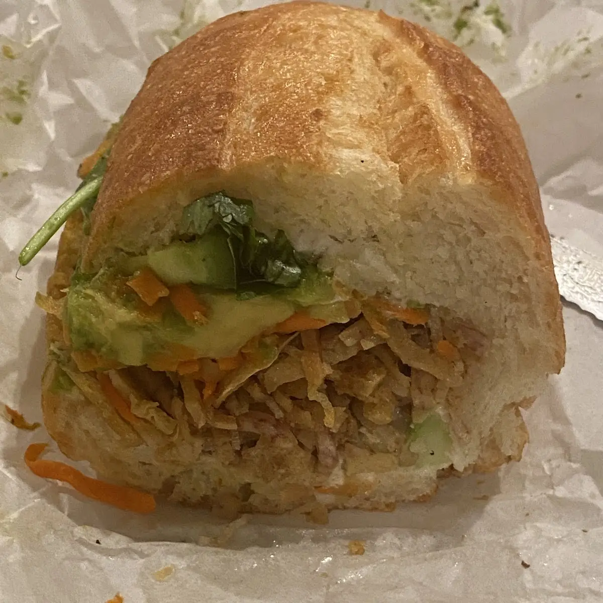 Crispy Tofu Banh MI