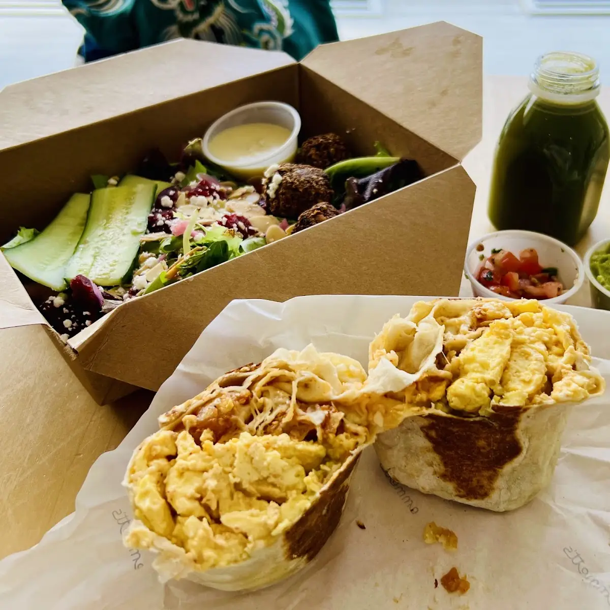 Avocado Breakfast Burritos