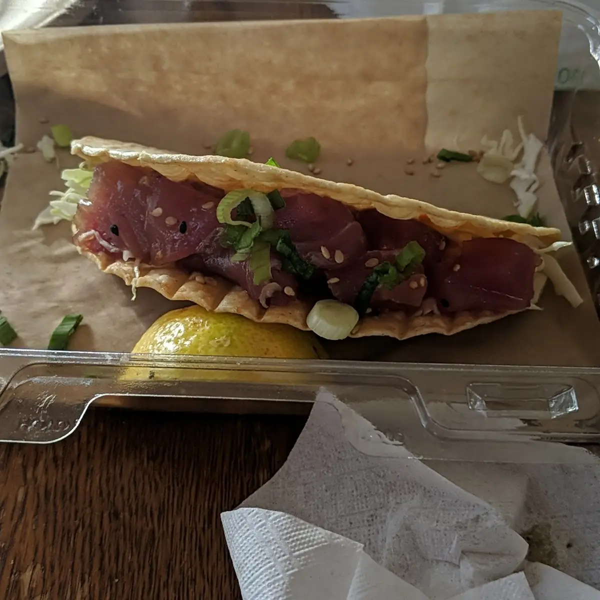 Ahi Tuna Tacos
