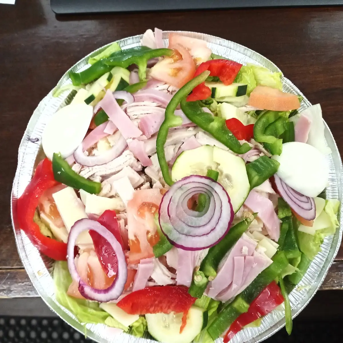 Chef Salad That Could Easily Feed Two People