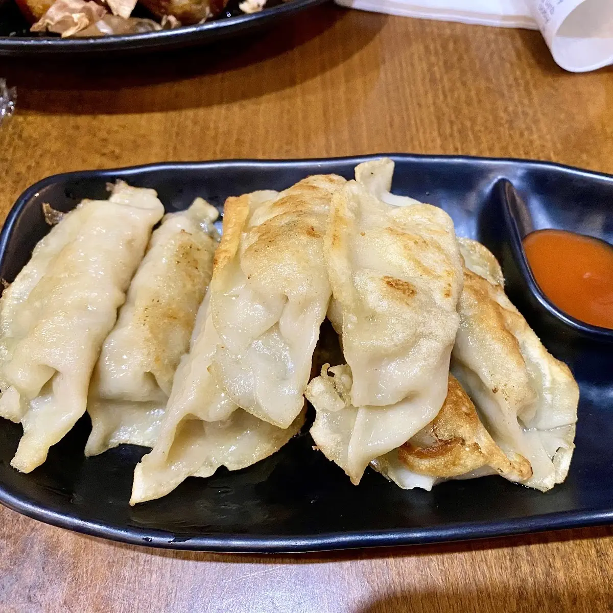 Deep Fried Chicken Gyoza