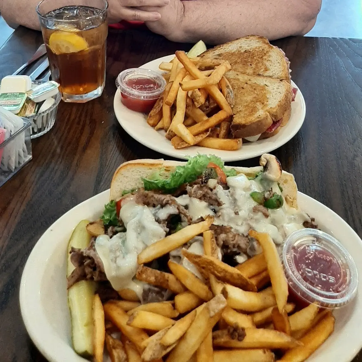 Reuben and Philly Cheese Steak
