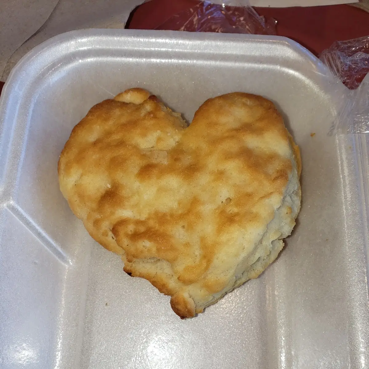 Heart Shaped Biscuit