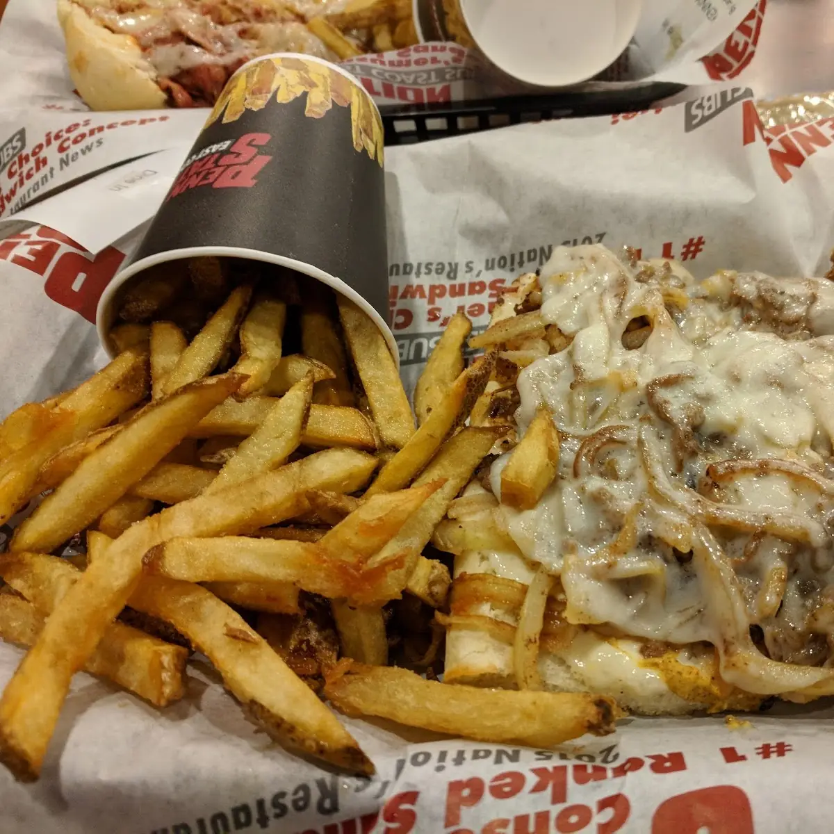 Philly Cheese Steak and Fries