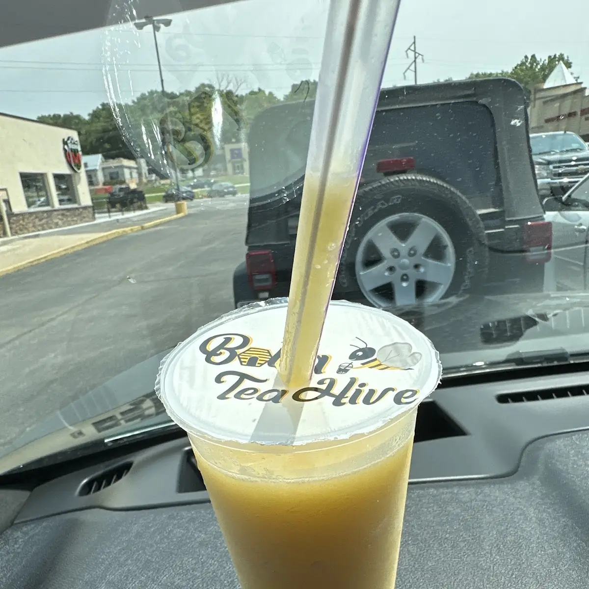 Pina Colada with Honey Perils Boba Balls