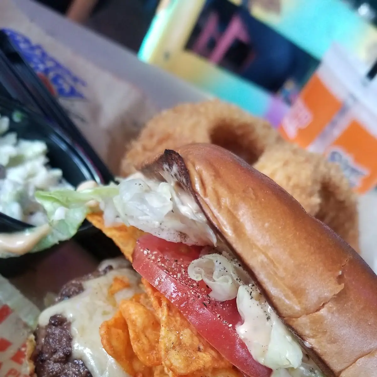 Nacho Burger