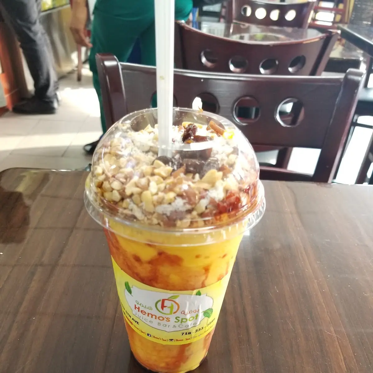 They Call It Araisy Max with Mango and Some Nuts