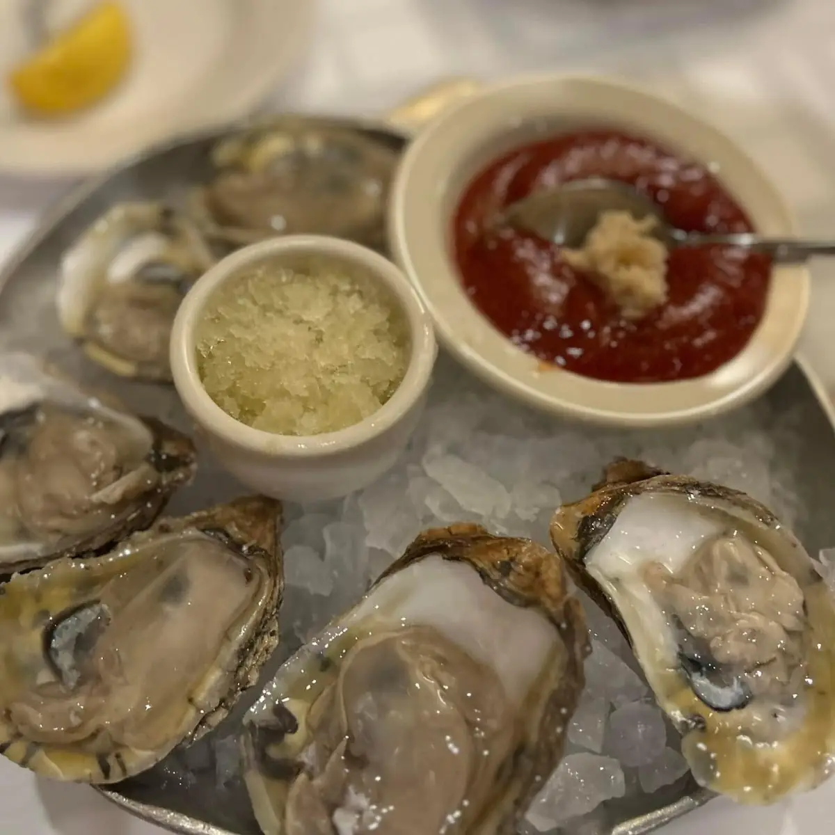 Oysters on the Half Shell