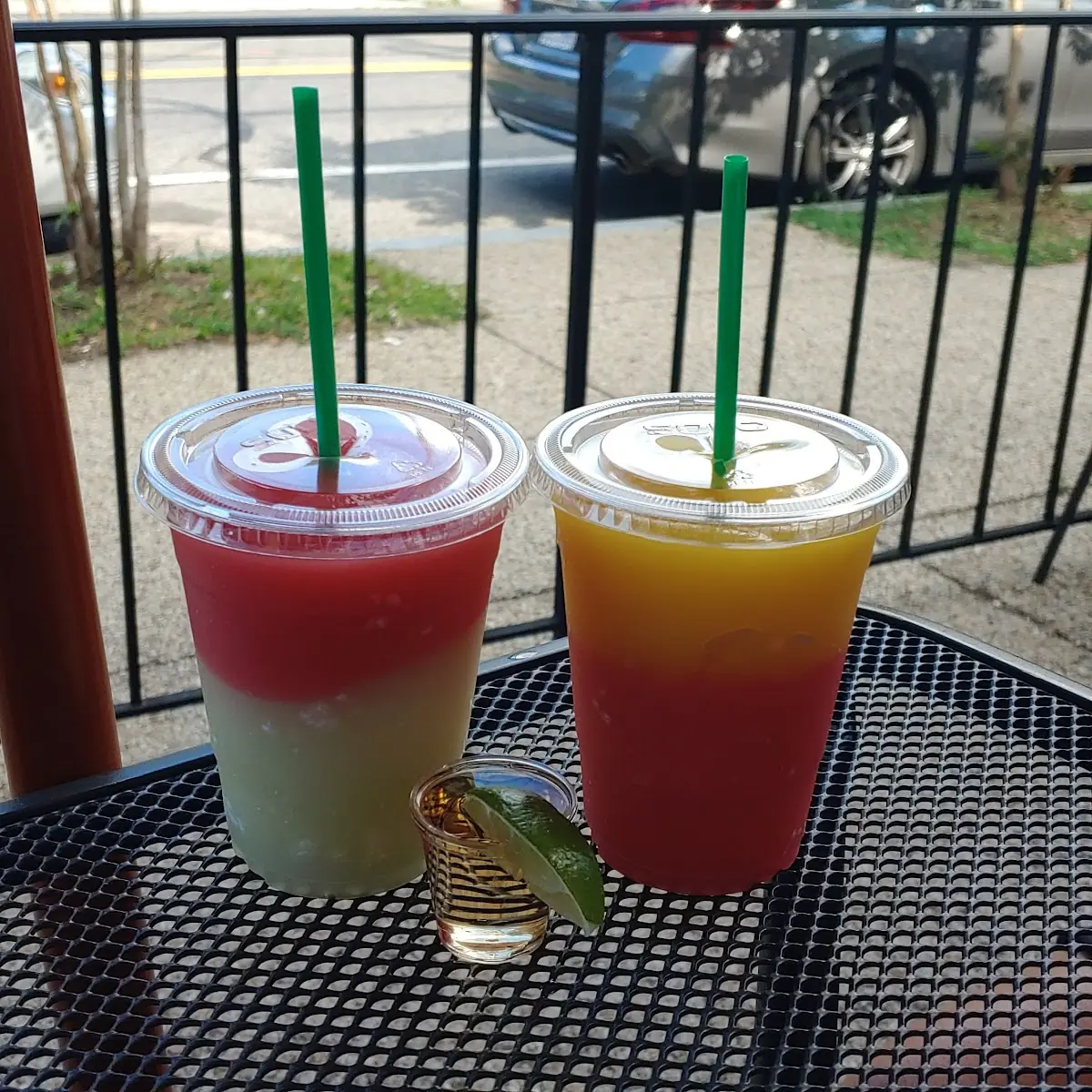 Mango Strawberry Margarita