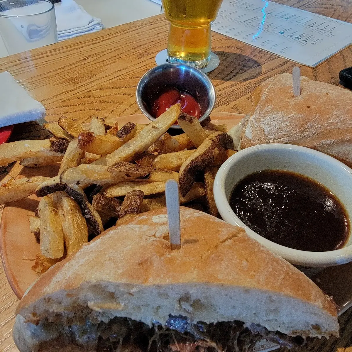 Braised Pot Roast Beef Sandwich