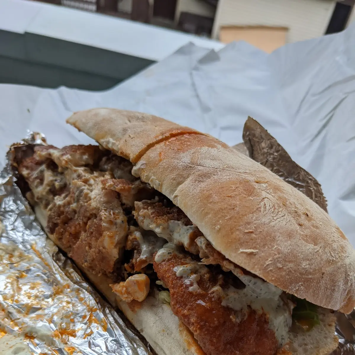 Buffalo Chicken Panini