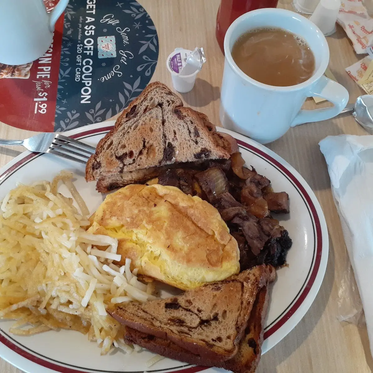 Prime Rib Omelette