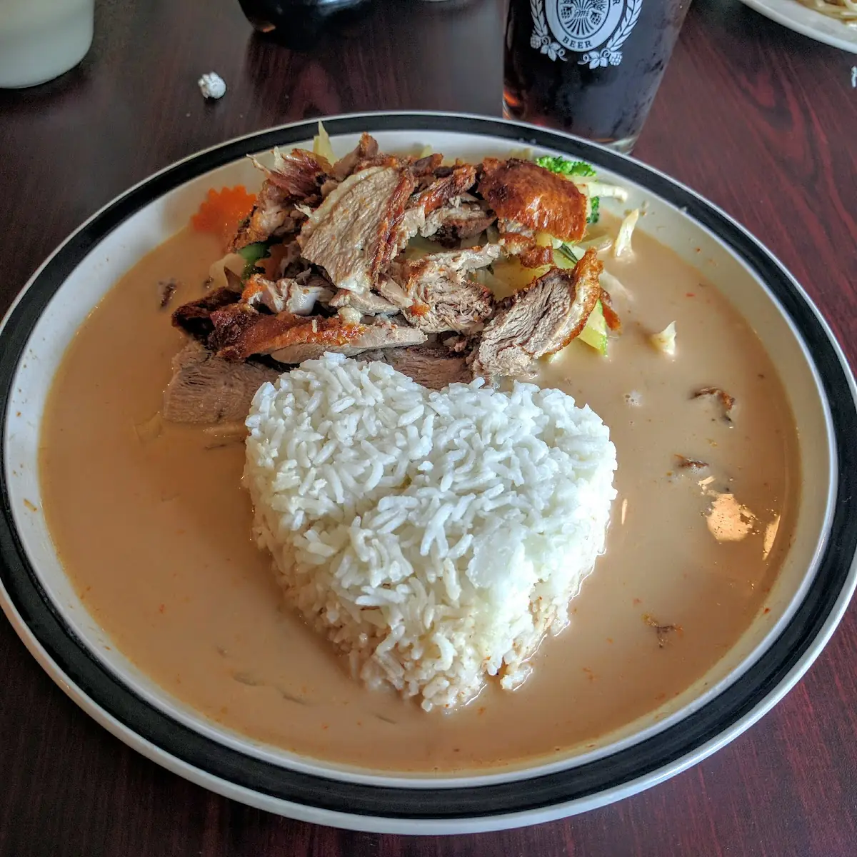 Red Curry with Crispy Duck