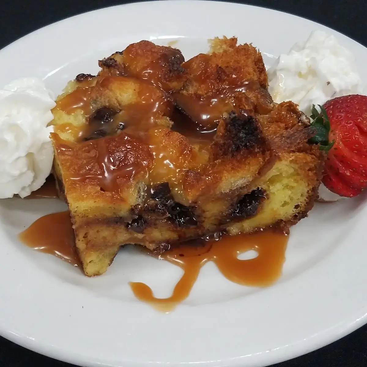 Chocolate Chip Bread Pudding