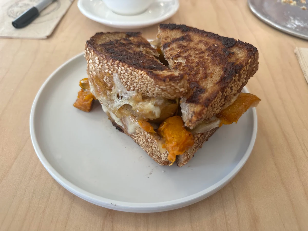 Grilled Cheese de Calabaza