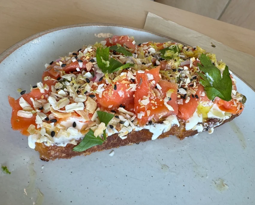 Smoked Salmon Toast