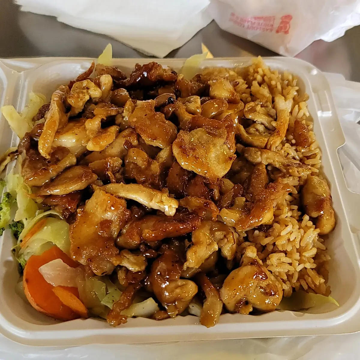 Chicken & Beef Udon Noodles
