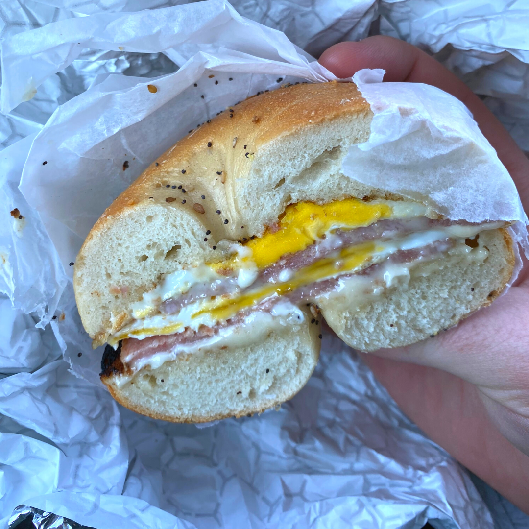 Bacon Egg and Cheese Bagel
