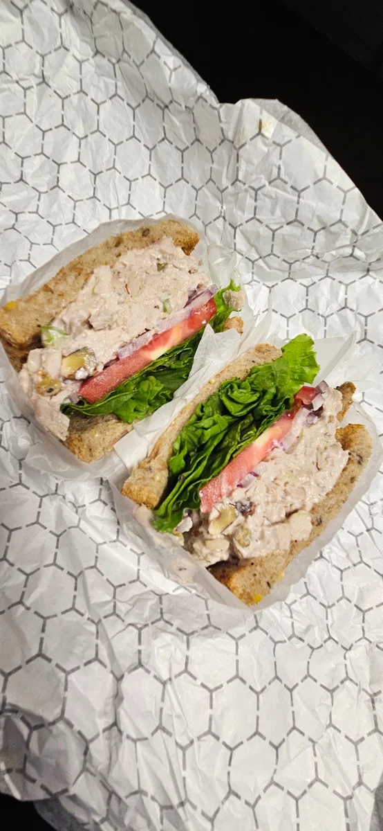 Chicken Salad on Ezekiel Bread