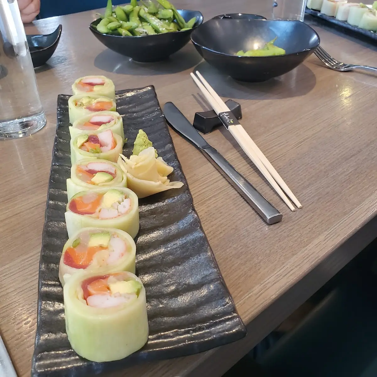 Cucumber Wrapped Maki Combo