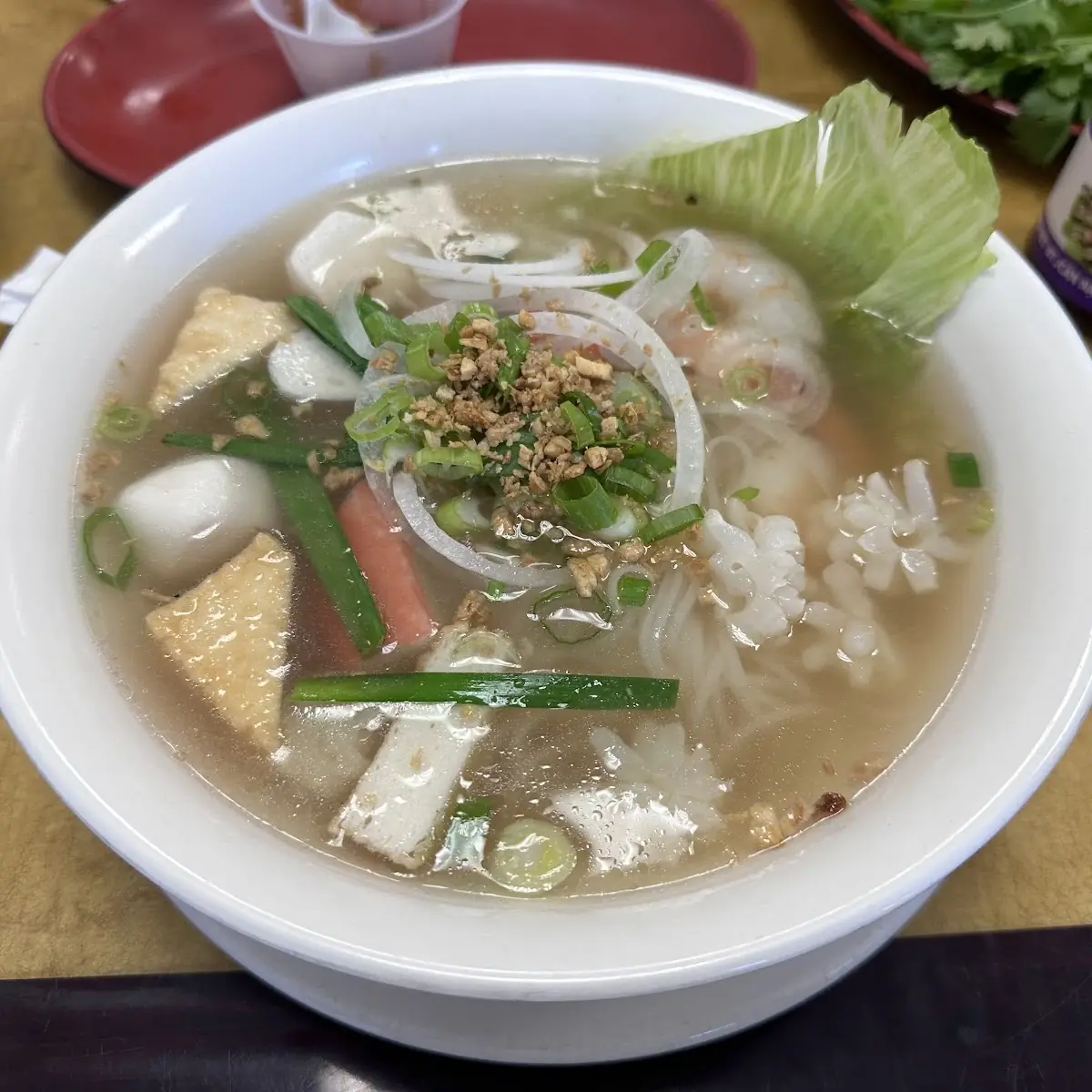 Seafood Noodle Soup