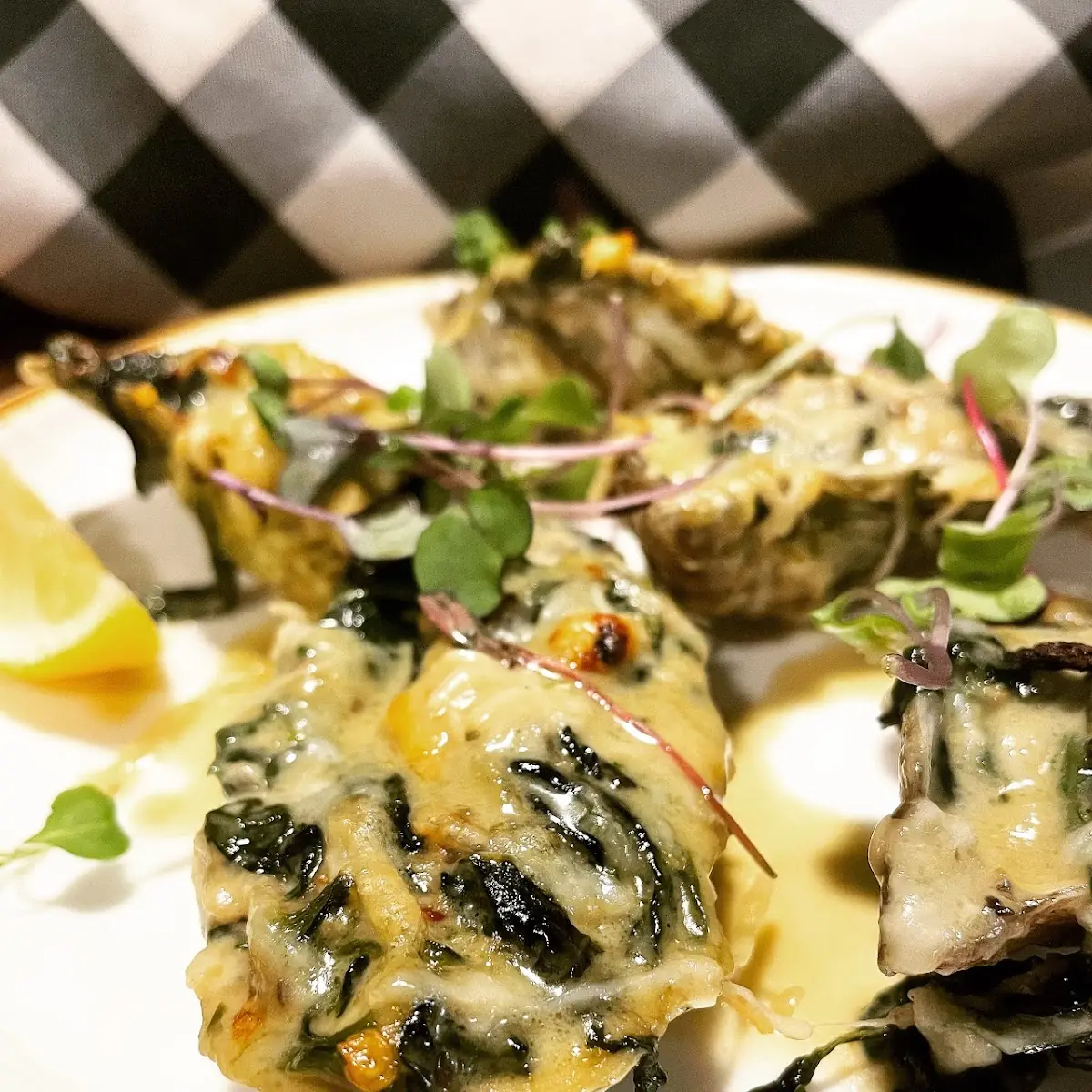 Oysters Rockefeller