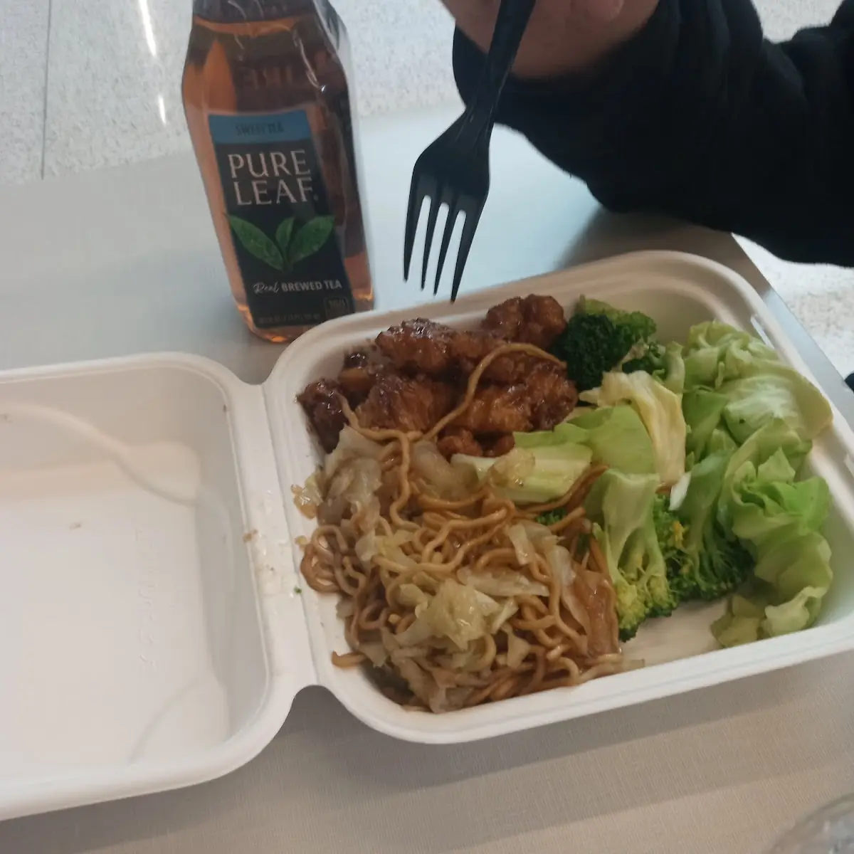 Orange Chicken Chow Mein Mixed Vegetables